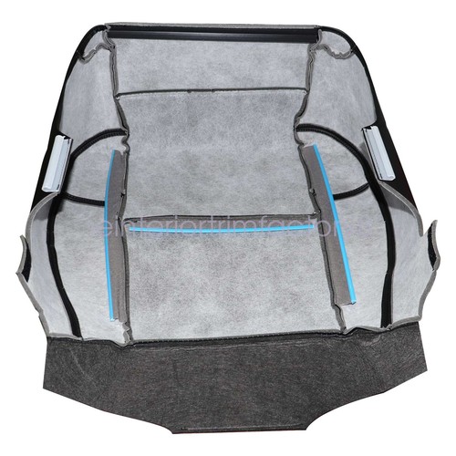 For 2007-2014 GMC Yukon Driver & Passenger Bottom AC Seat Cover & Foam Black - Bild 15 von 18