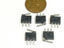 5 Pieces MX-1205 NC NO Microswitch Reset mini small Micro Limit Switch Lever E32