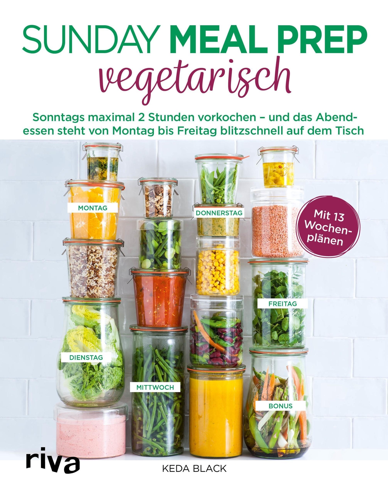 Thumbnail - Sunday Meal Prep Vegetarisch Keda Black