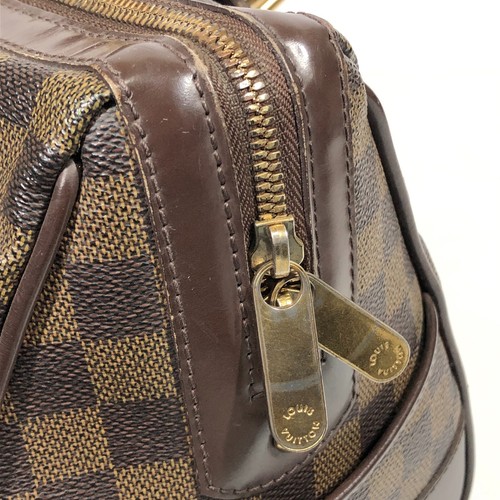 Auth Louis Vuitton Berkeley Handbag Damier Ebene N52000 FL5008 - Picture 12 of 22