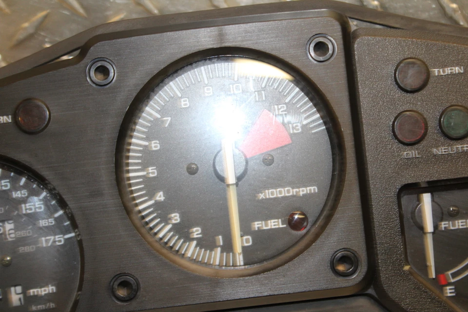 1991 HONDA INTERCEPTOR 750 VFR750F SPEEDO TACH ДАТЧИКИ КЛАСТЕР ODO: 48 456 МИЛЬ - Изображение 3 из 4