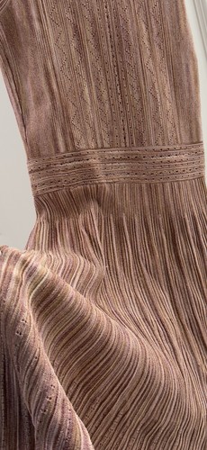 Sandro Peach Metallic Dress - Picture 6 of 8