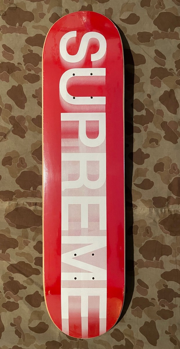 1998 SUPREME MOTION LOGO SKATEBOARD DECK Supreme Motion Logo