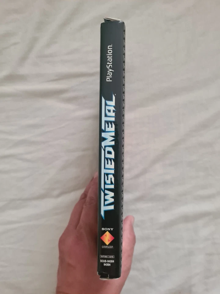 TWISTED METAL Playstation PS1 US NTSC Version COMPLETE CARDBOARD LONGBOX Edition - Image 3 of 4