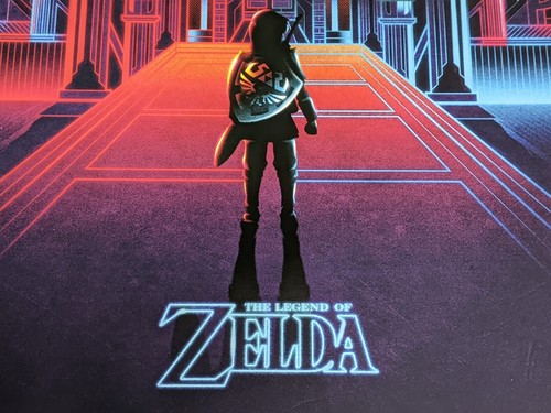 Zelda Link Print Poster Van Orton Design 1/40 Gaming in the gallery New - Picture 3 of 9