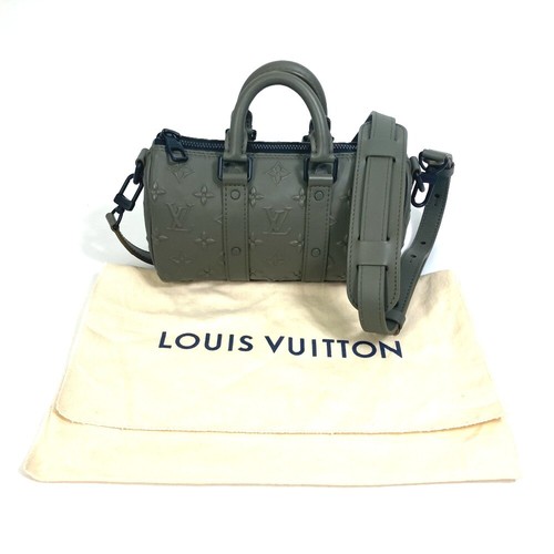 LOUIS VUITTON M57961 Monogram sticker KeepallXS 2WAY Shoulder Bag Hand Bag - Picture 16 of 16