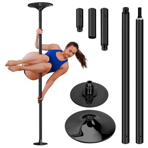Portable Dance Pole Static Spinning45mm Stripper Dancing Pole Fitness Exercise - Picture 11 of 15