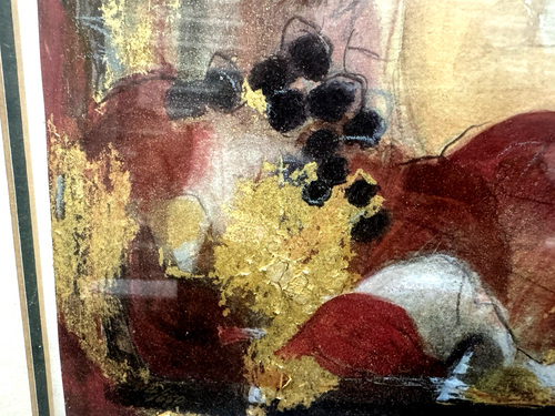 JANET TREBY ART FRAMED IN GLASS - Picture 7 of 10