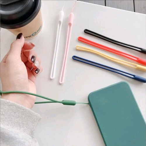 Silicone Cell Phone Camera Lanyard Holder Wrist Strap Keychain Cord Hanging Rope - Photo 10/24