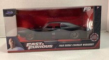 JADA 32614 FAST & FURIOUS 9 DOM'S 1968 DODGE CHARGER WIDEBODY 1/24 DIECAST BLACK
