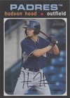 2020 Topps Heritage Minor League Edition - Hudson Head #174