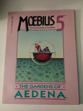 Moebius Book #5  Gardens of Aedena Epic Graphic Novel 1987 Giraud 