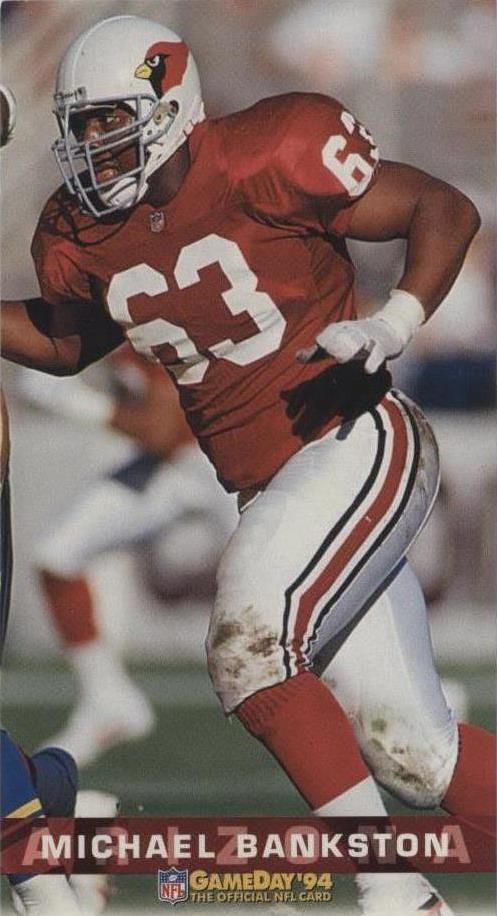 1994 Fleer GameDay Michael Bankston #1 - 1 of 2