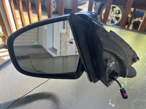 BMW E70 X5 LEFT DRIVER SIDE DOOR MIRROR HEATED AUTO DIM FOLD CAMERA OEM 114K