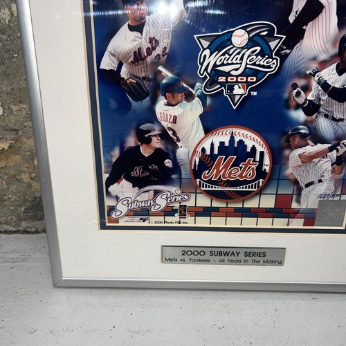 STEINER 2000 Subway Series Catch The Moment Plaque Limited 1537/10000 NY Mets - Picture 3 of 6