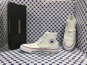 Scarpa Converse All Star Hi Alte Bianco Tela Canvas M7650 161 Scarpa Converse All Star Hi Alte Bianco Tela Canvas M7650 161
