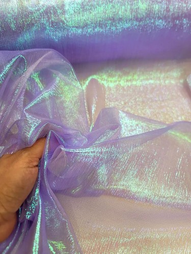 "Lavendel irisierender Organza Stoff - 54" breit - Meterware" - Bild 10 von 11