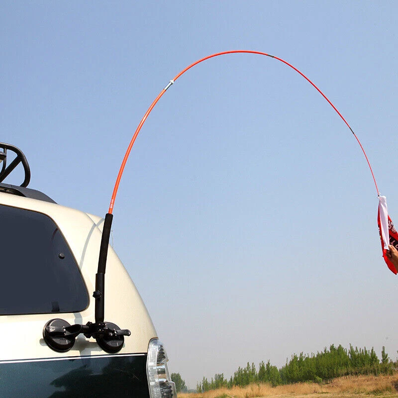 Set Universal ATV Off-road Vehicle Flag Pole Sucker Mount Bracket Support Holder - Изображение 2 из 4