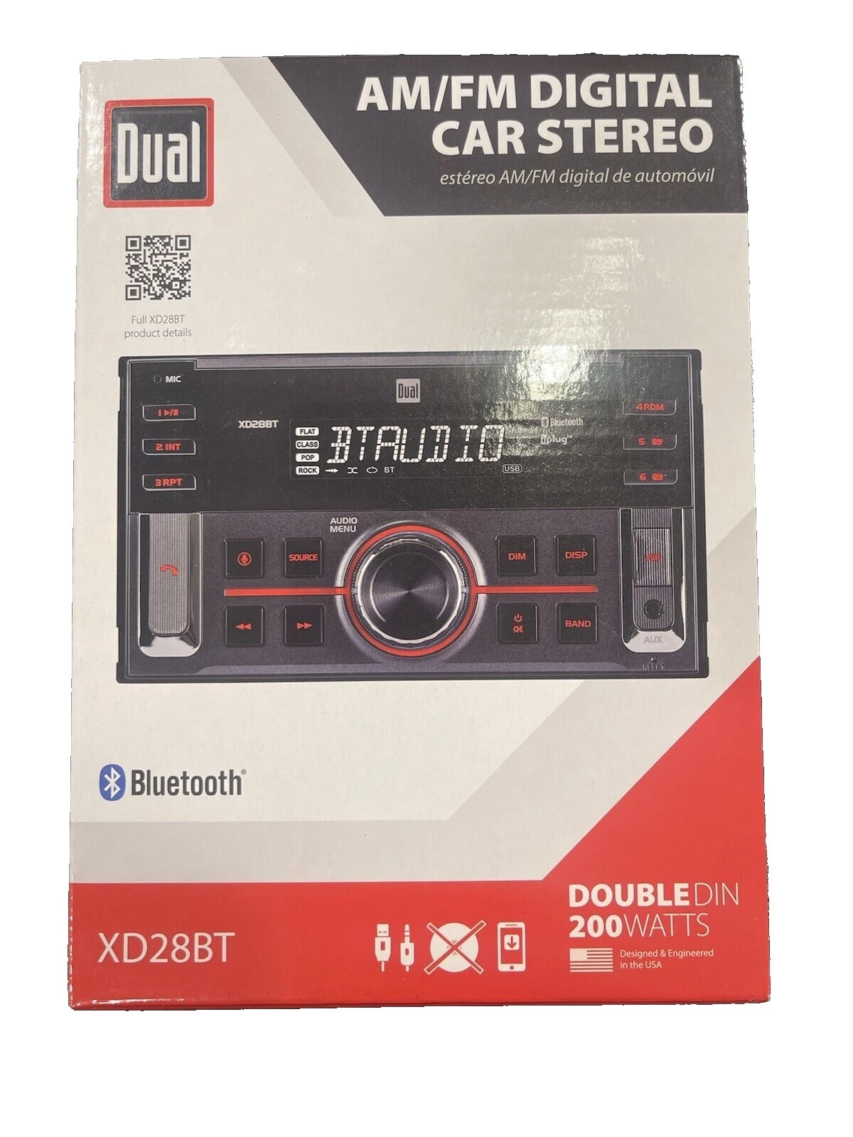 Coche Radio Dual Electronics Audio In-Dash units