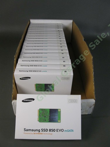SEALED Samsung 850 EVO 120GB mSATA SSD MZ-M5E120BW 3D V-NAND Solid State Drive - Picture 1 of 3