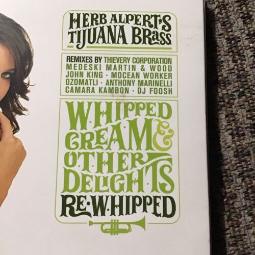 HERB ALPERT RE-WHIPPED REMIXES 2006 OOP CD SHOUT PRINT 12TRX - Picture 2 of 12