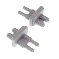 NIBP Cuff Air Hose Double Tube Connector 10pcs for Nihon Kohden OVP-1500 Moniter