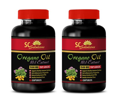Antioxidant boost - OREGANO OIL 1500MG 2B - Oregano oil supplement