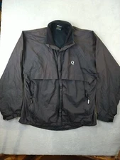 illumiNITE Reflective Wear Zip Track Jacket Run Cycle Lightweight Vented Large 