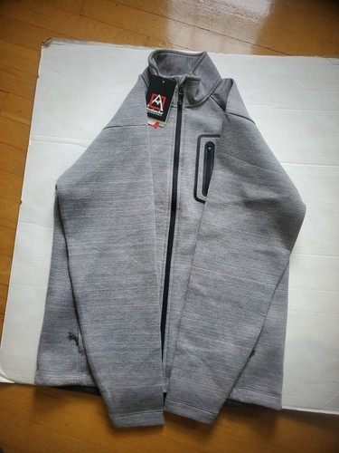 Avalanche Outdoor Inspired "S" Full Zip Jacket Gray 3 Zip Pocket Size Small - Bild 3 von 17