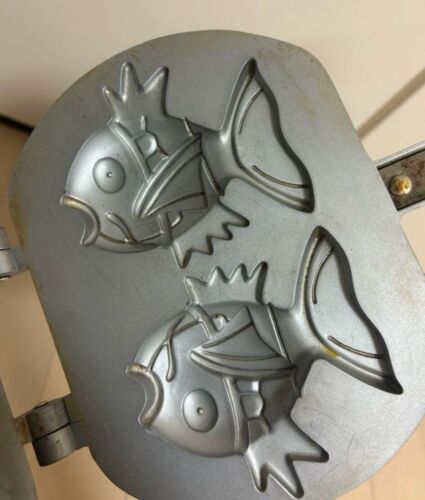 Pokémon MAGIKARP KOIKING shape TAIYAKI Cake Waffle Pan Cooking without Package - Picture 5 of 10