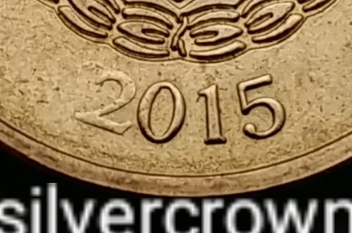 Cyprus Northern Turkish 1 Bir Kurus 2015. Brass One Cent Penny coin. ๐ ๐ Bird. - Picture 3 of 9