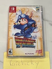 Rocket Knight Adventures Re-Sparked SDCC Variant (Switch) NEW SEALED MINT LRG!