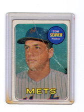 1969 Topps Tom Seaver New York Mets #480⭐️👀⭐️Original