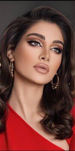 16 inch Dark Brown Body Wave Lace Front Wigs Human Hair 180% Density Pre Plucked - Picture 1 of 6