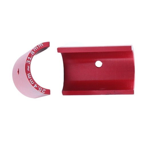 Handlebar Shim Aluminium Alloy 25.4mm To 31.8mm Bicycle Handle Bar Accessory - Picture 4 of 6