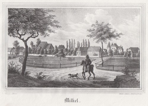 Milkel Original Lithografie Renner & Ketzschau 1855