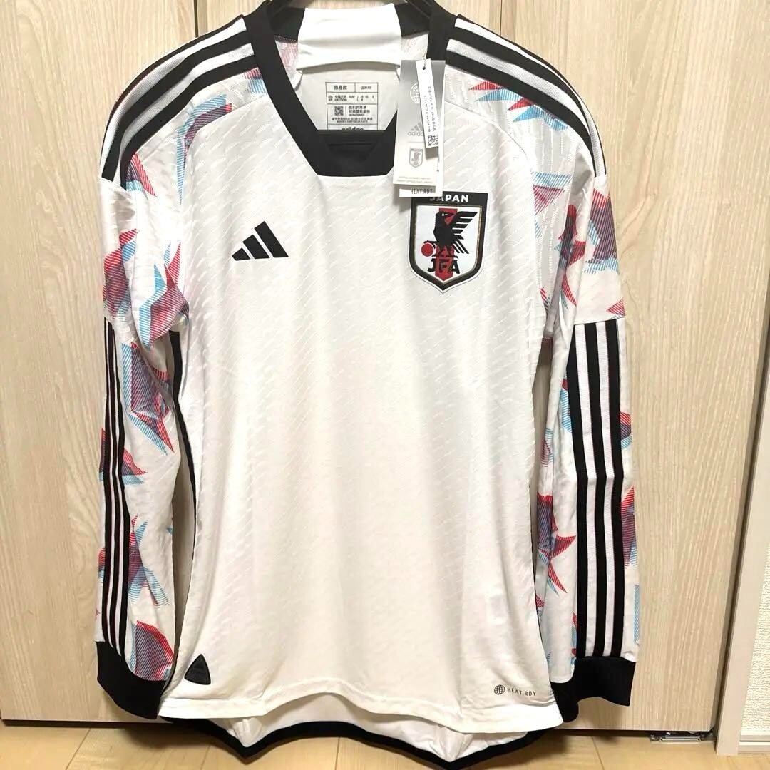 Authentic Adidas Japan 2022 World Cup Away Long Sleeve Authentic Adidas Japan 2022 World Cup Away Long Sleeve