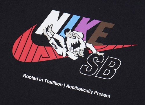 Nike SB x Albino and Preto Black Tee T-shirts Size L - Picture 3 of 7