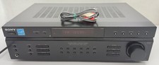 Sony STR-DE197 Receiver HiFi Stereo 2 Channel AM/FM Tuner Home Audio UNTESTED