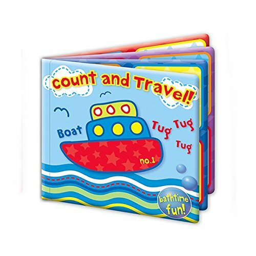 First Steps Count and Travel Bathtime Fun Baby Educational Waterproof Bath Books - Picture 4 of 6