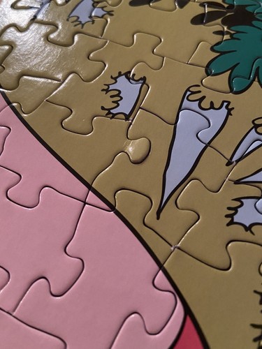 Puzzle 2017 limpieza de primavera de los Pitufos en la Casa de la Pitufa ~ RARO~ Pitufo - Imagen 6 de 7