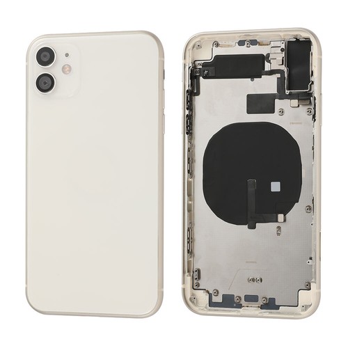 Custodia posteriore in vetro porta batteria posteriore sostituibile per iPhone 11 6,1 pollici con parti - Foto 16 di 31