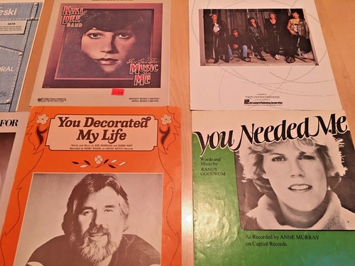 Vintage Noten Einzeln Konvolut Popmusik #37 - Bild 4 von 5