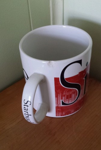 Taza Starbucks Coffee City 2001 serie coleccionistas Singapur de Jan Belson - Imagen 2 de 12