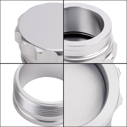 Tanque de agua combustible de combustible de combustible de aceite de 2 piezas de 1,5" pulgadas 38 mm de aleación de aluminio - Imagen 4 de 8