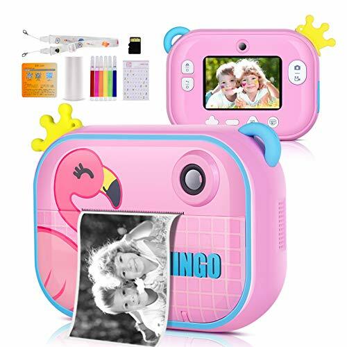 Instant Print Camera for Kids,Zero Ink Kids Camera with Print Paper,Selfie Origineel, goedkoop