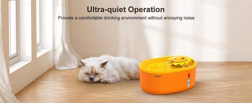 Smart Cat Water Fountain - Quiet Automatic Pet Water Dispenser for Dogs & Cats - Picture 11 of 13