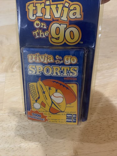 2004 Fundex Trivia on the Go Sports Edition-SEALED! vintage - Picture 8 of 13