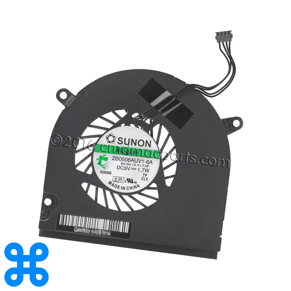 CPU FAN MacBook Pro Unibody 13" A1278 2009 2010 2011 2012 UDQFZZH70DQU KSB0505HB - Image 3 of 4