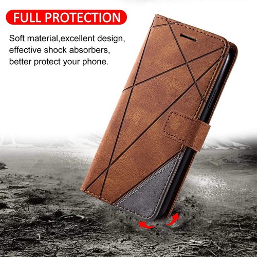 Coque Flip Case Cuir PU pour Samsung A04s A54 A53 A52 5G S23 Ultra S22 S21 FE - Photo 5/10